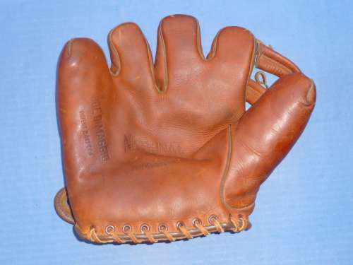 Joe DiMaggio National Fused Finger Front